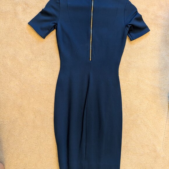 Wilfred by Aritzia - Bodycon Sheath mini stretch blue dress XS - Picture 4 of 5